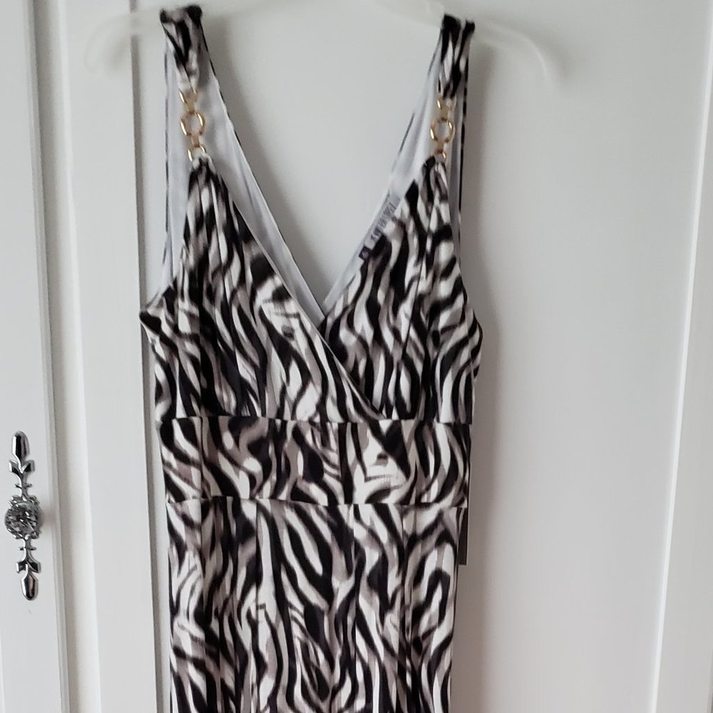 Beautiful Print Jennifer Lopez Maxi Dress